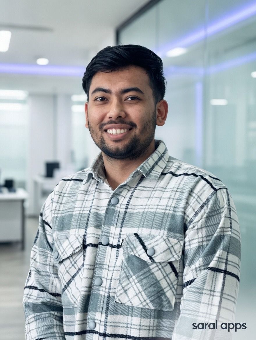 Suman Maharjan UI UX Designer at Saral Apps app development Nepal